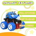 thumbnail image 4 of BESTSKY Toy Cars,Plastics Cars Toys,Inertial Drive Pull Back Cars,Red1, 4 of 7