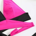 thumbnail image 7 of Staron Women's Sling Hollow Bikini Swimsuit Two Piece Set with Removable Padded Bra High Cut Bathing Suit for Beach Pool Vacation, Hot Pink L, 7 of 7
