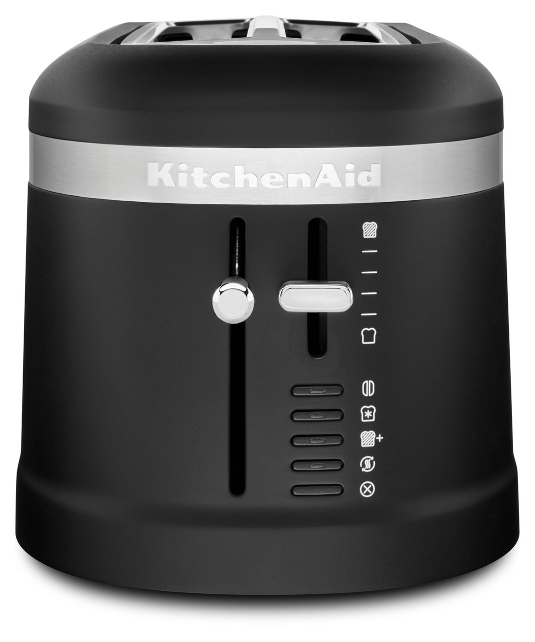 doorgaan Effectief patroon KitchenAid KMT5115BM 4 Slice Long Slot Toaster with High-Lift Lever, Black  Matte - Walmart.com