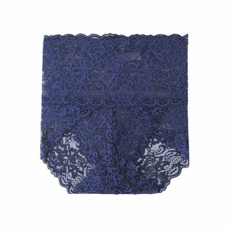 

Rush Womens Lace Underwear High Waist Panties Sexy Set 3-Pack Dark Blue L S961