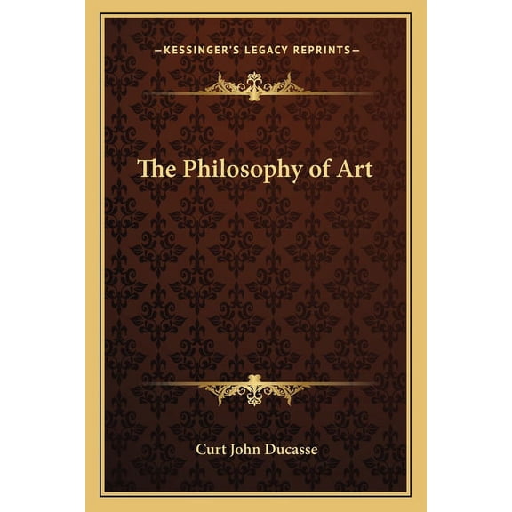 The Philosophy of Art