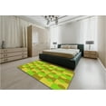 thumbnail image 4 of Ahgly Company Indoor Rectangle Patterned Cookie Brown Area Rugs, 3' x 5', 4 of 6