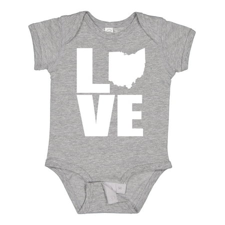 

Inktastic Ohio Love Gift Baby Boy or Baby Girl Bodysuit