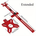 thumbnail image 3 of MesaSe Versatile 3-in-1 Aluminum Router Jig for Woodworking - Extended Range 3.54” to 24” Milling Radius  Precision Cutting & Grooving Tool, 3 of 7