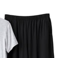 thumbnail image 4 of BaoFuBaoMei Pajamas for Men 2 Piece Set Big and Tall Crew Neck Lounge Sets Short Sleeve Top and Shorts Sleepwear Sets Comfy Soft Loungewear with Pockets, 4 of 5