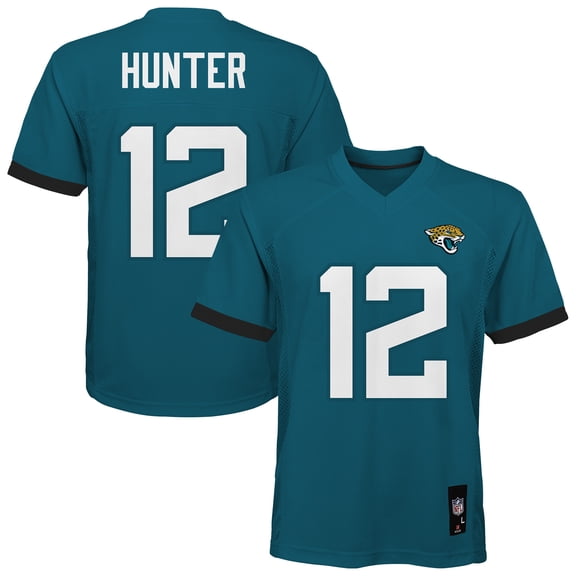 Youth Travis Hunter Teal Jacksonville Jaguars Replica Jersey