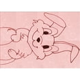 thumbnail image 1 of Ahgly Company Machine Washable Indoor Rectangle Transitional Pastel Red Pink Area Rugs, 8' x 10', 1 of 7