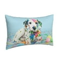 thumbnail image 2 of Haiem Pillowcase for Hair and Skin Queen - A Funny Little Dalmatian Puppy Printed Soft Pillowcase with Envelope Closure-14"x20", 2 of 9