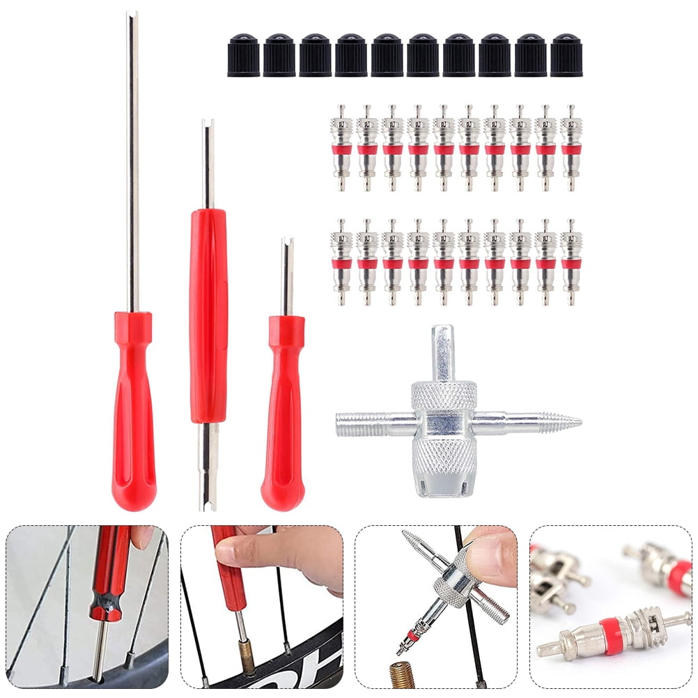 UPKOCH 1Set Tire Core Removers Assorted Color Vehicle Maintenance Off-Road Vehicle Owners