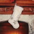 thumbnail image 5 of ABPWLY Home Merry Christmas Santa Stocking Large Hanging Ornament Family Gift Xmas Tree Decor 49x28cm Christmas, 5 of 7