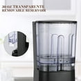 thumbnail image 4 of 2 in 1 Single Serve Coffee Maker, One Cup Coffee Maker for Capsule Pod Ground Coffee, 30oz Removable Reservoir One-Touch Button, 1000W Fast Brew 5 Brewing Size, Adjustable Drip Tray, 4 of 4