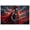 Unframe-style, variant on Ancient Spartan Warrior Canvas Wall Art, Heroic Armored Soldier with Red Plume Helmet and Sword Print, Fiery Battle Scene Wall Decor for Living Room Bedroom Office