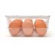 thumbnail image 3 of Portahuevos de plástico Totally Kitchen, organizador de nevera sin BPA con tapa y asas, contenedor de almacenamiento para nevera, bandeja para 18 huevos, transparente, 3 of 6