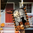 thumbnail image 5 of Sm:)e Black Cat Pumpkins Trick or Treat Halloween House Flag 28x40 Inch, 5 of 7