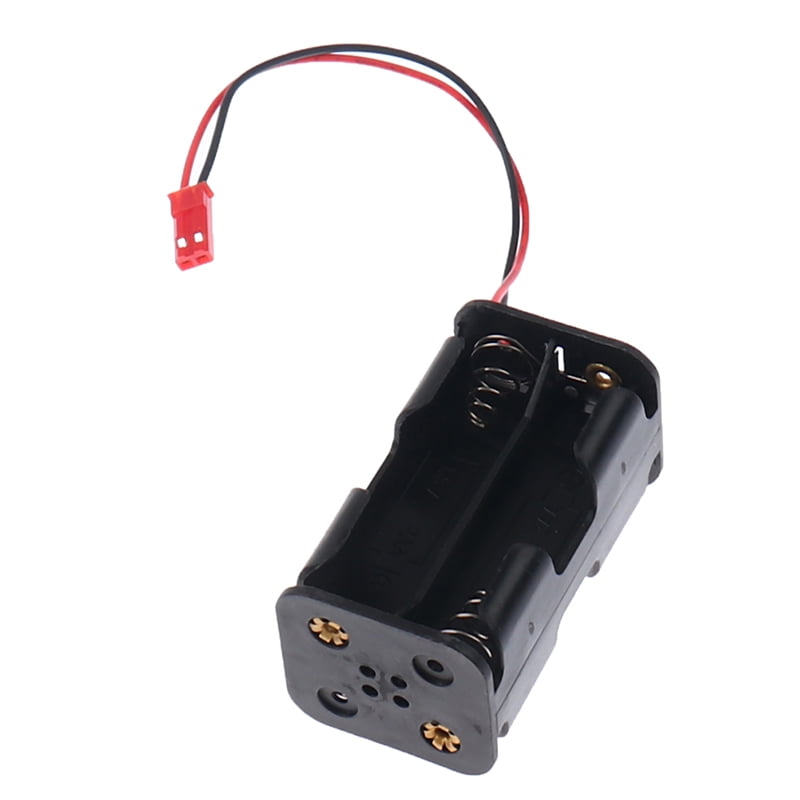 HITSAN Battery Box Of Receiver Holder Case 4 AA RC Model 6v Servo Plug One Piece