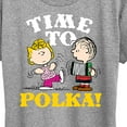thumbnail image 3 of Peanuts - Time To Polka - Women's Short Sleeve Graphic T-Shirt, 3 of 6