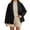 C-Black648, variant on Womens Crop Pea Coat Jacket Shawl Collar Solid Color Casual Cropped Outerwear Lightweight Fall Winter Versatile Coat