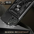 thumbnail image 2 of Shockproof Protective Phone case for iPhone 15 Pro Max 15Plus 14 Pro Max 14Plus 13 Pro Max 12ProMax 11 Xs Max XR 7 8 Plus SE Camera Protection with Ring Car Mount, 2 of 10