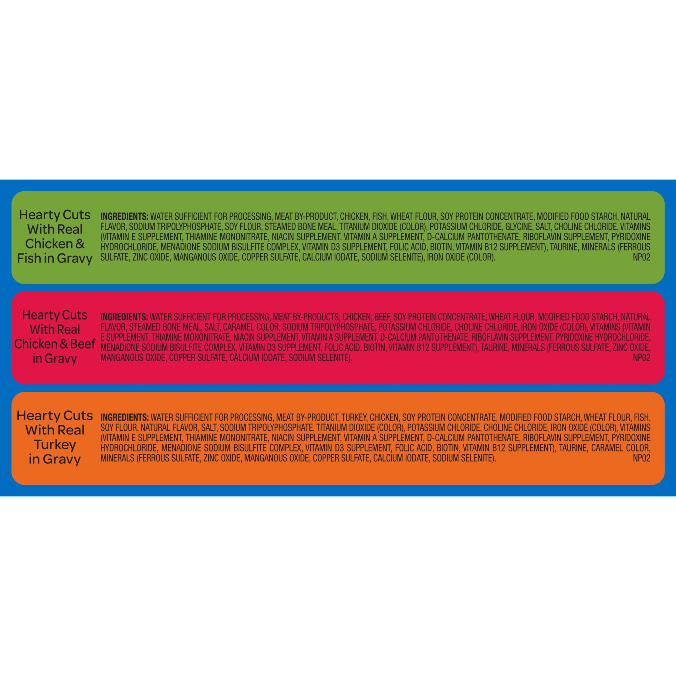 9 Lives Gravy Favorites Wet Cat Food Variety Pack, 5.5-Ounce Cans, 12 Count