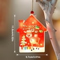 thumbnail image 2 of Navidad Luces Colgantes Decoraciones Led Copo De Nieve Estrella Lámpara Decoración De Navidad Regalo Perfecto Para La Familia Eigraketly HA043370-02, 2 of 6
