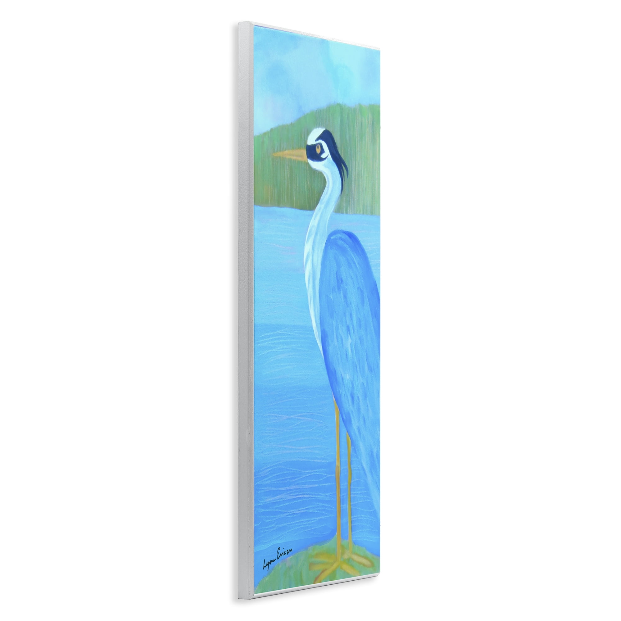 Stupell Industries Great Blue Heron Wall Plaque Art, design by Lynn Ericson Fine Art