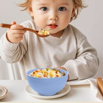 Eco-Friendly Straw Fiber Bowls - Microwave and Dishwasher Safe, Non-Breakable Large Cereal Bowl for Soups, Oatmeal, Pasta, Ice Cream, and Dining, Size: 5.87" x 2.95"