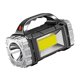 thumbnail image 5 of Linterna LED XPE con energía solar, luz de flash, linterna multifuncional para acampar Plata, 5 of 9