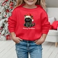 thumbnail image 2 of PMVFHDE Chandail à Capuchon et Chandails en Molleton pour Filles Noël Mode Décontractée Imprimé Manches Longues Col Rond pour Filles - et Vêtements Confortables, 2 of 4