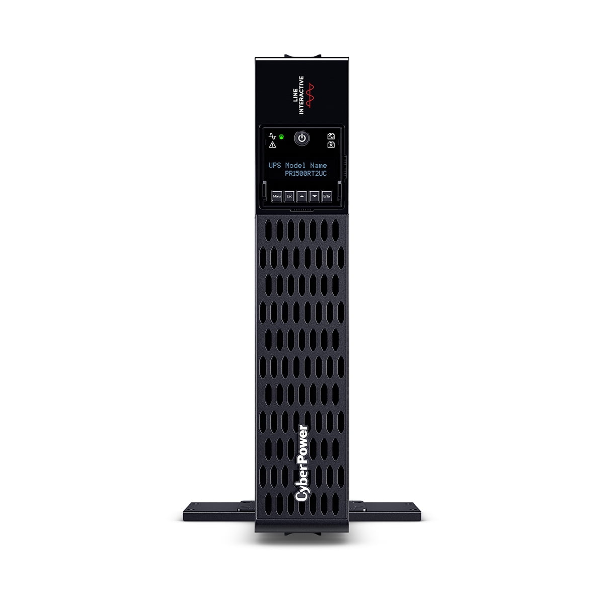 CyberPower Smart App Sinewave PR1500RT2UC 1500VA Rack/Tower UPS - 2U Rack/Tower - AVR - 3 Hour Recharge - 6.50 Minute Stand-by - 120 V AC Input - 100 V AC, 110 V AC, 120 V AC, 125 V AC Output - Sin...