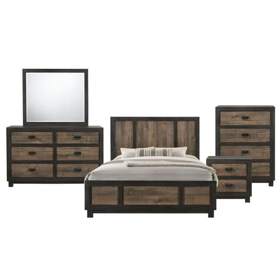 Picket House Furnishings Harrison 5 Piece Queen Panel Bedroom Set