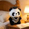 thumbnail image 6 of SPOORYYO Graduation Panda Plush Toy with Cap Cute Soft Stuffed Animal Gift for Graduates Students Keepsake, 6 of 6