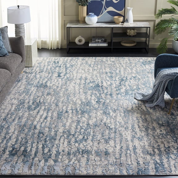 Safavieh Lagoon Ariana Abstract Area Rug, Blue/Gray, 9' x 12'