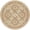 Pink & Cream, variant on Aubusson Weave 973064 12 x 12 ft. Gueret Flat Woven Round Area Rug, Pink & Cream