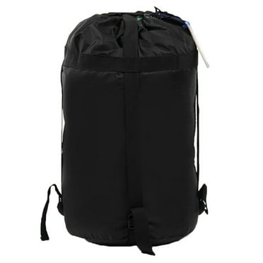 Waterproof Space Saver Compression Stuff Sack Sleeping Bag Stuff Sack Compression Bag Camping Hiking Backpacking Hunting Travel Size L(Black)
