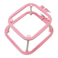 thumbnail image 4 of Rongfmy Desktop Embroidery Frame Cross Stitch Frame for Sewing Punch Needle Quilting Pink, 4 of 9