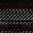 thumbnail image 3 of Wrangler Nash Stripe Reversible Brown King Blanket, 3 of 8