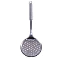 thumbnail image 1 of KAKOWELY Cuillère à Fentes en Acier Inoxydable pour Service Alimentaire Poignée Ergonomique Résistante à la Chaleur 1 Pce, 12.8"X4.49"X1.97 Pouces, 1 of 4