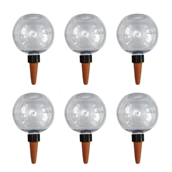 6Pcs Plant Watering Globes Set Watering Globes for Indoor Plant Flowers Outdoor Bulb Dripper