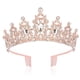 thumbnail image 1 of Coronas y tiaras de cristal con peine para niña o mujer Cumpleaños Navidad Fiesta de Halloween Regalos de San Valentín Tiaras de boda Ormromra CPB-DE-LYY910-1, 1 of 5