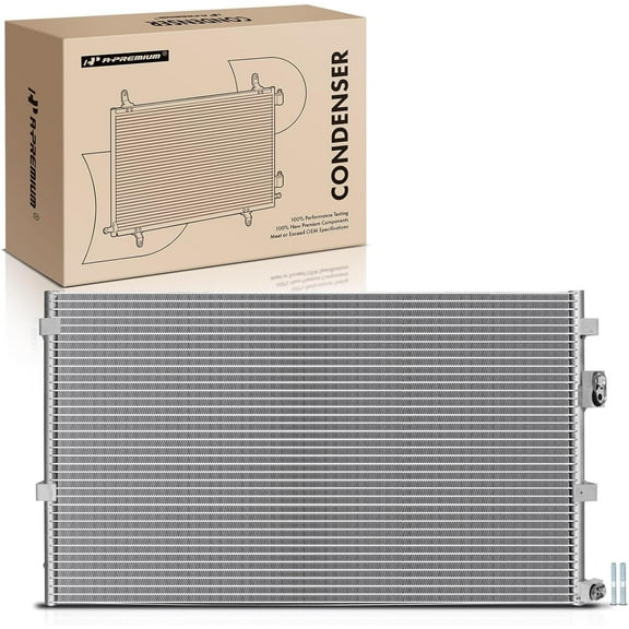 A-Premium Air Conditioning A/C Condenser Compatible with Ford Mustang 2015-2022 L4 2.3L, Replace# 4620, FR3Z19712A