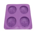 thumbnail image 1 of , Molds Silicone Shapes Easy Demolding DIY Interesting Flexible Soft Purple Color  For Handicrafts For Kitchen, 1 of 8