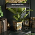 thumbnail image 5 of Mainstay 7.5" x 5.5" x 10" Round Copper Metal Plant Planter, 5 of 7