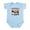 Sky Blue, variant on CafePress - Estes Park , Colorado Elk Infant Bodysuit - Baby Light Bodysuit, Size Newborn - 24 Months