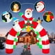 thumbnail image 3 of Lámpara LED Kalolary de Navidad con forma de arco inflable de 3,7 m, 3 of 8