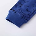 thumbnail image 4 of Kiijoy Boys Dinosaur Sweatpants Elastic Waist Drawstring Knit Joggers, Sizes 12-24M, 4 of 5