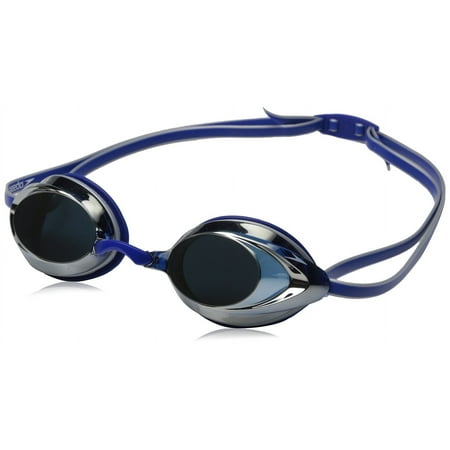 UPC: 0027556004474 | Speedo Vanquisher 2.0 Mirrored Swim Swimming Competition Goggle Silver/Blue