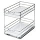 thumbnail image 2 of Organizador de encimera de cocina, condimento de hierbas de especias, estante de condimento deslizante para armario, botella, estante de doble nivel para el hogar Inevent HA009015-00B, 2 of 6