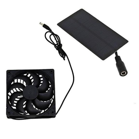 WINDLAND Portable Solars Fan for Quick Setups and High Performances Air Circulation