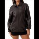 thumbnail image 1 of Chaquetas de Holgadas de Larga con Solapa para Mujer, Moda Otoño 2025, Ropa de Invierno. Color Café XL, 1 of 10