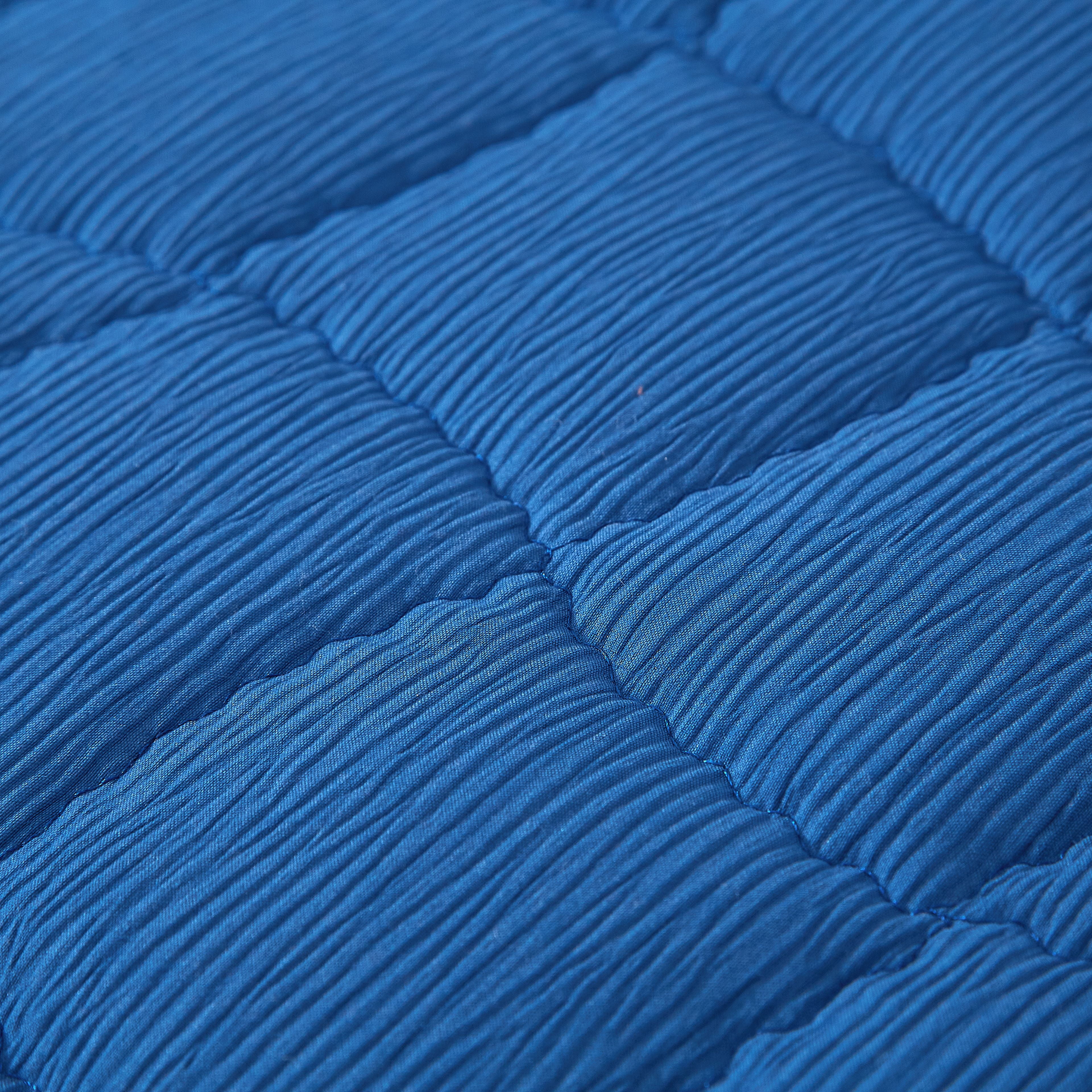 Mainstays by Becky G. & Alejandra Royal Blue Cloud Quilt, Full/Queen